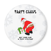 Panty Claus magnets by kenogirlmd Panty Claus magnets