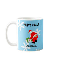 Panty Claus mugs by kenogirlmd Panty Claus mugs