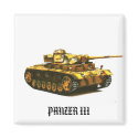PANZER III Tank Magnet Collection #4 by Room_6_designs PANZER III Tank Magnet Collection #4
