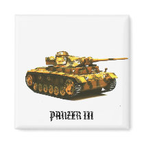 PANZER III Tank Magnet Collection #4 by Room_6_designs PANZER III Tank Magnet Collection #4