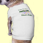 'Pap-e-Tude' Tee pet clothing