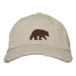 Papa Bear Brown Bear Baseball Cap