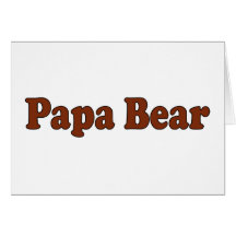 Papa Bear Cards