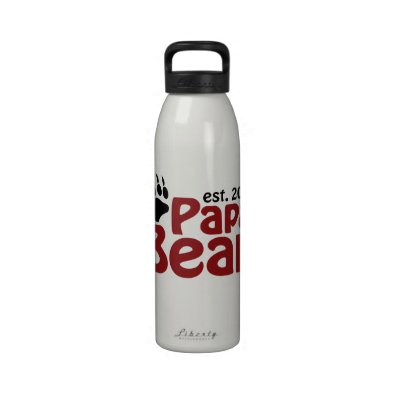 papa bear claw 2012 drinking bottle