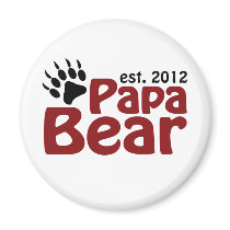 papa bear claw 2012 magnets