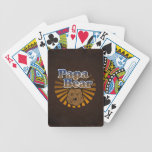 Papa Bear, Cool Fathers Day Vintage Look Card Decks