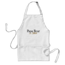 Papa Bear Est 2009 aprons