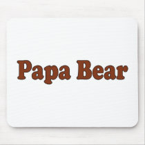 Papa Bear mousepads