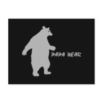 Papa Bear Postcard