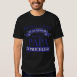 Papa being a dad is an honor Hot T-shirt
