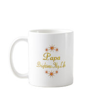 Papa Brightens My Life mugs