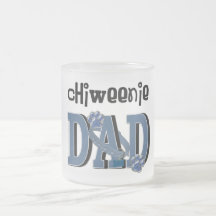 PAPÁ de ChiWeenie Tazas De Café