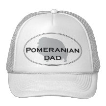 Papá de Pomeranian Gorro De Camionero