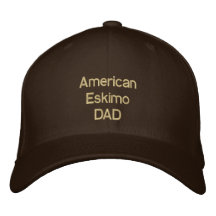 PAPÁ esquimal americano Gorra Bordada