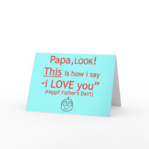 PaPa I love you! cards by marieloh PaPa I love you! cards