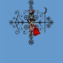 Papa Legba Ladies Spaghetti Top t-shirts by voodoomama Papa Legba Ladies Spaghetti Top t-shirts