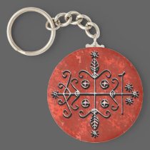 Papa Legba's Veve keychains