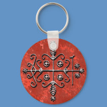 Papa Legba's Veve keychains