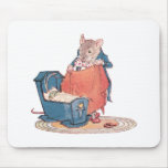 Papa Mouse and Cradle Mouse Pads