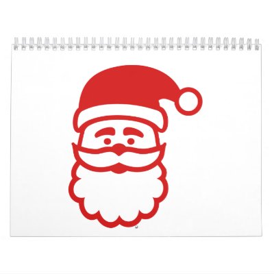 Papá Noel hace frente Calendario Papá Noel hace frente Calendario