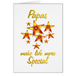 Papas are Special Greeting Card