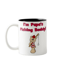 PAPAS FISHING BUDDY mugs