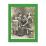 Papa's Girls Postcard