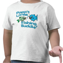 PAPA'S LITTLE FISHING BUDDY! t-shirts by FamilyFunTees PAPA'S LITTLE FISHING BUDDY! t-shirts