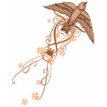 bird, spring, nature, flowers, breeze, flourish,