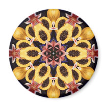 Papaya Dreams magnets by Sharazoid Papaya Dreams magnets