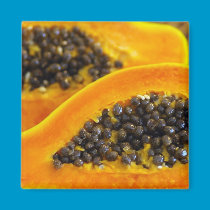 Papaya Magnet magnets