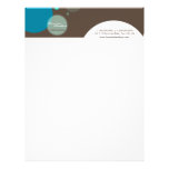 PAPEL CON MEMBRETE RETRO DEL NEGOCIO:: puntos gran Plantilla De Membrete