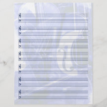 Papel Instrumento-Temático del personal en azul Tarjeton
