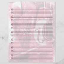 Papel Instrumento-Temático del personal en rojo Tarjeton