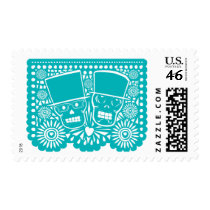 Papel Picado Sugar Skulls stamps