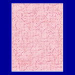 PAPER040 PINK FLORAL BACKGROUNDS GIRLY HAPPY SPRIN postcards