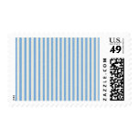 paper152 LIGHT BLUE WHITE PAPER STRIPES PATTERN BA Stamp
