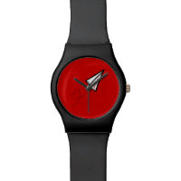 Paper Air Plane Love Letter Watch