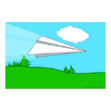 Paper Airplane Poster posters
