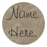 Paper Bag Custom Sticker