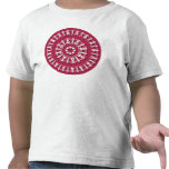 Paper Chain Dolls Raspberry Toddler T-Shirt