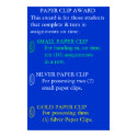 Paper Clip Award posters by lavincen Paper Clip Award posters