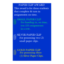 Paper Clip Award posters by lavincen Paper Clip Award posters