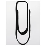 paper-clip icon personalized letterhead