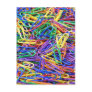 Paper clips postcards