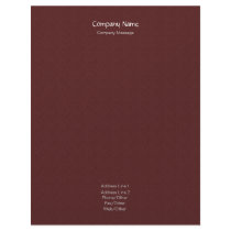 Paper Coarse Stationery Personalized Letterhead
