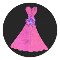 Paper Doll Bridesmaid Dresses stickers