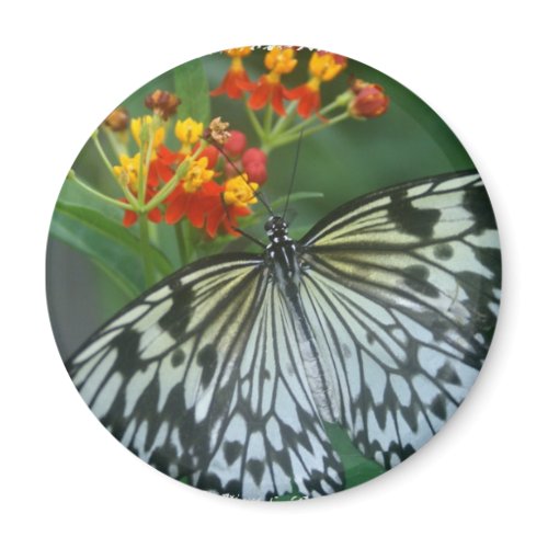 Paper Kite on Flower magnet