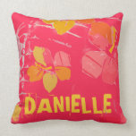 Paper Lantern Hibiscus Flower Popular Pillows