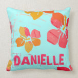 Paper Lantern Hibiscus Flower Popular Pillows